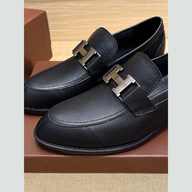 H**mes leather shoes